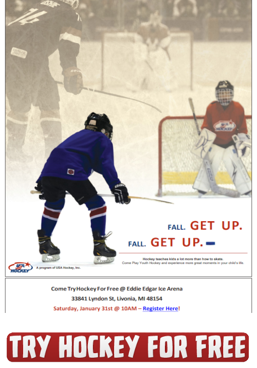 Try Hockey For Free January 31st
